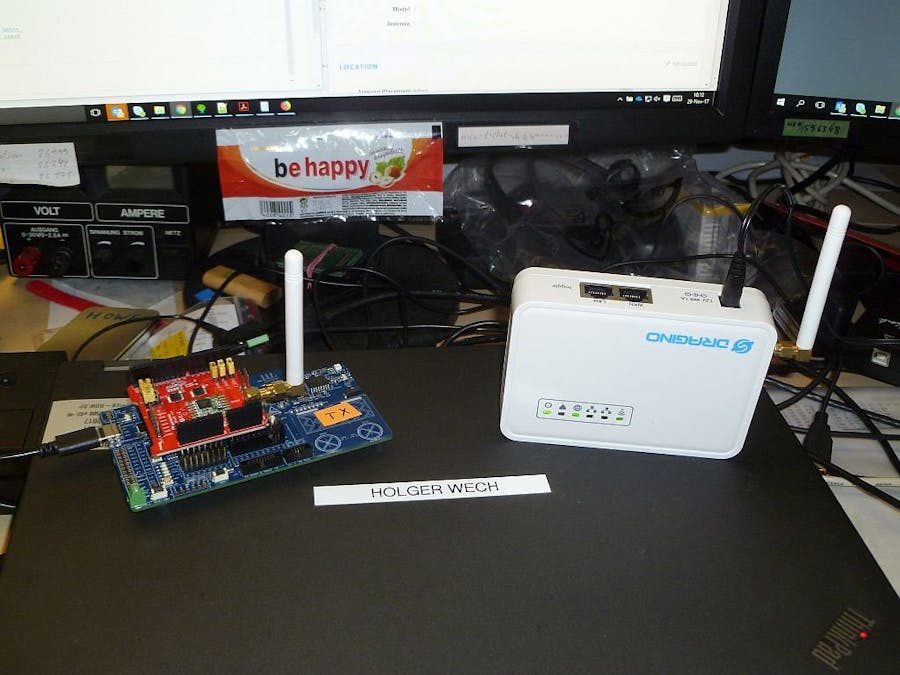 Cypress PSoC 6 MCU Enters LoRaWAN TTN