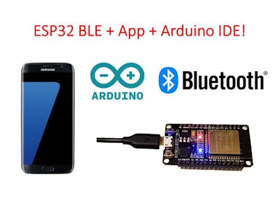 ESP32 BLE + Android + Arduino IDE = AWESOME