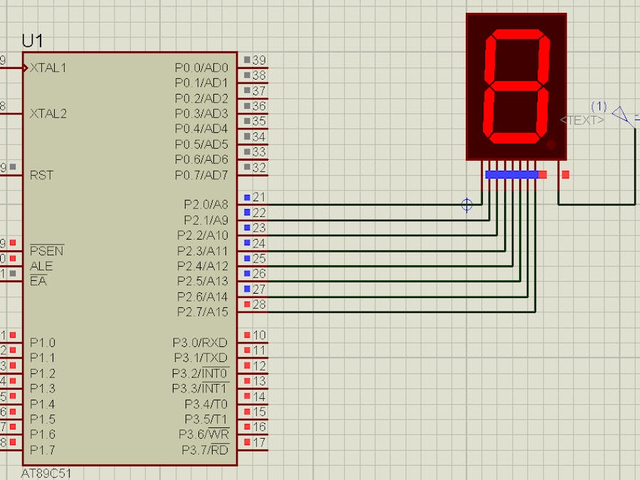 Interfacing 8051 Microcontroller with 7 Segment Display
