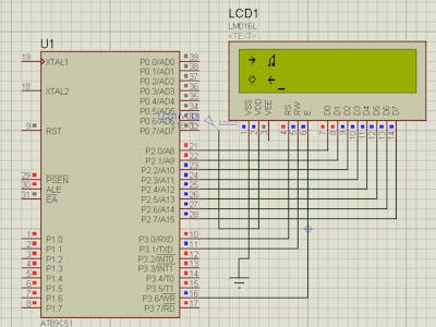 How to Print Custom Character in LCD With 8051