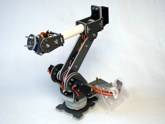 SainSmart 6-Axis Desktop Robotic Arm – Raspberry Pi Web UI