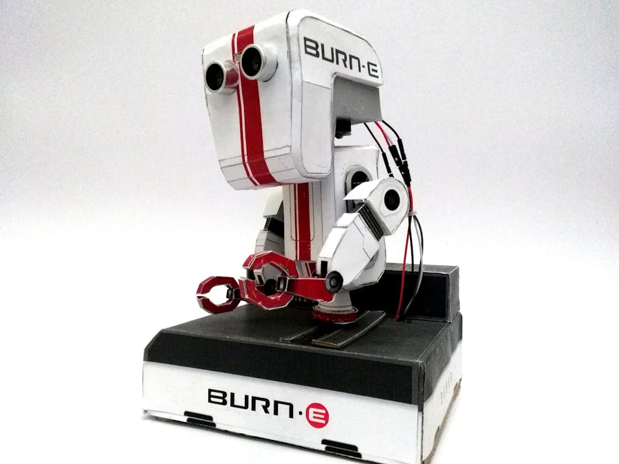 Burn E Paper Craft Robot Arduino Project Hub