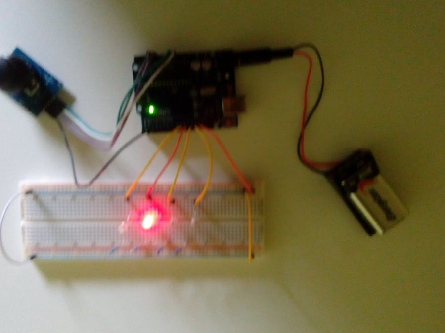 Simple Joystick with LED