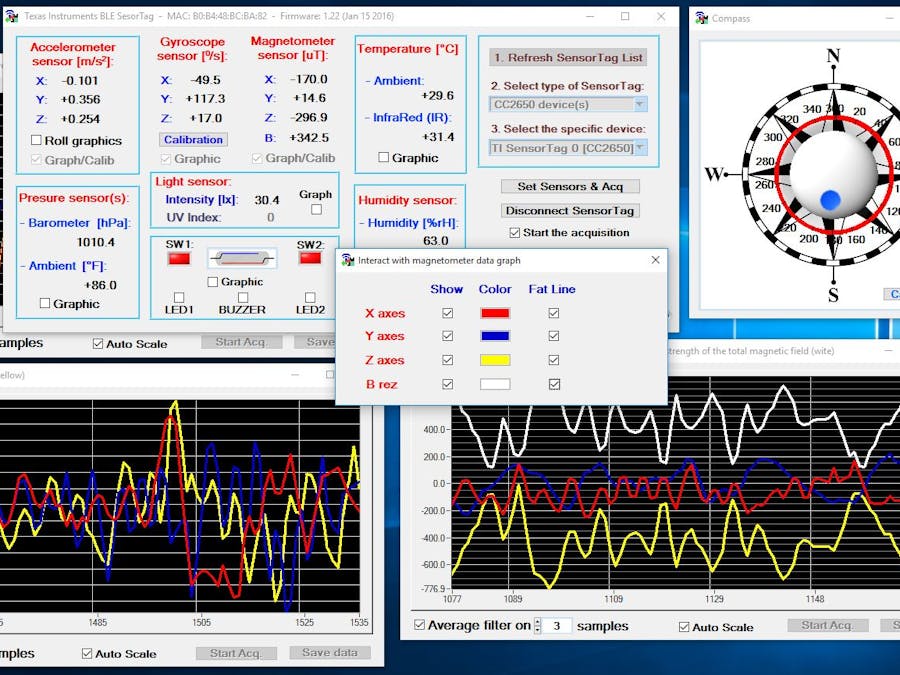 Windows BLE Analysis - A SensorTag Approach