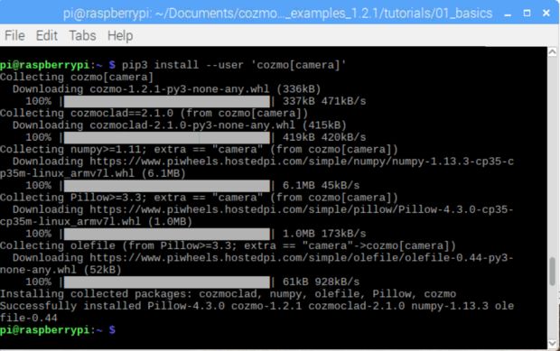 cozmo programming python