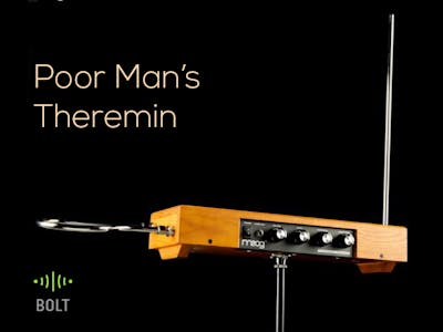 Poor Man's Theremin using Bolt IoT