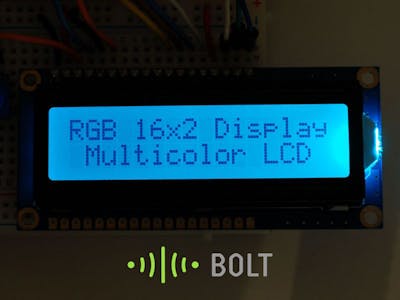 IoT-Enabled LCD Display