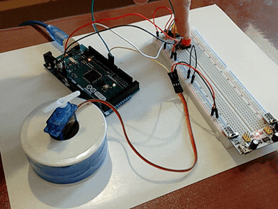 Arduino and Visuino: Control Servo with Buttons