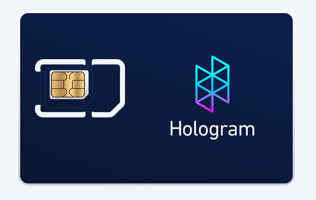 Photo credit: Picture taken from hologram.io