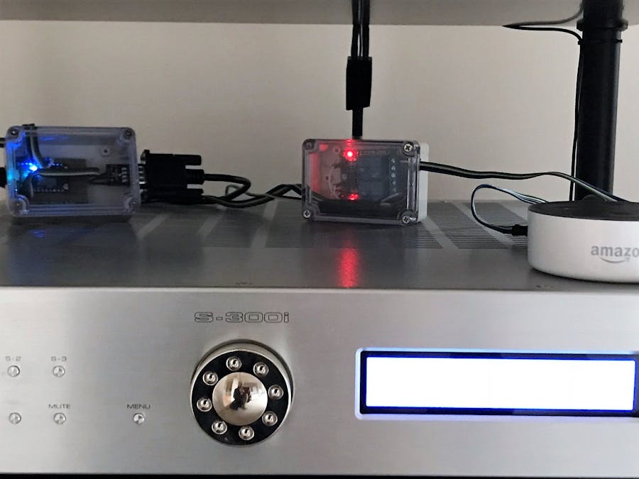 Echo Dot Smart Control of Internal Speaker with 3.5mm Audio