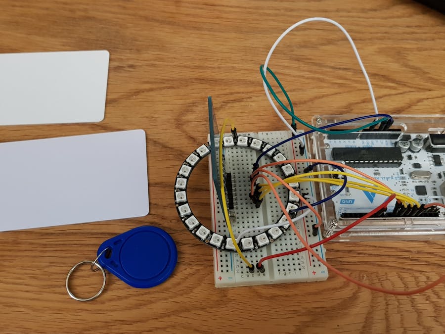 RFID NeoPixel access project