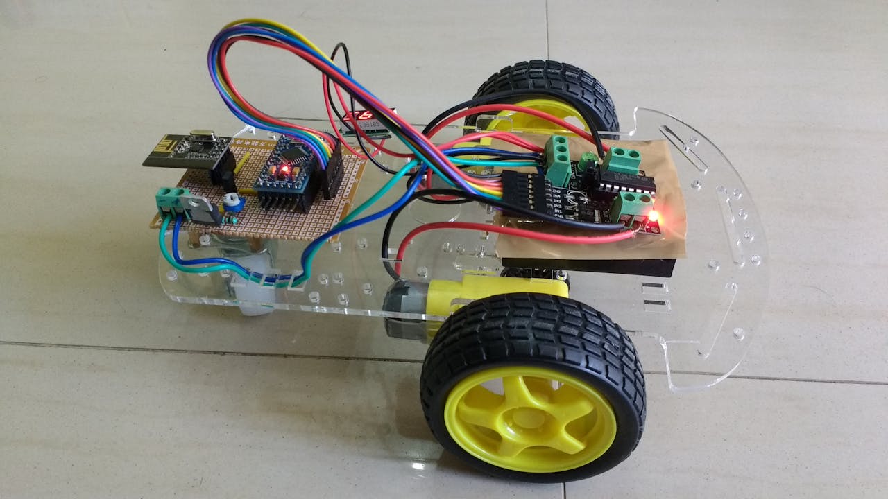 Rc Toy Car Using Nrf24L01 - Arduino Project Hub