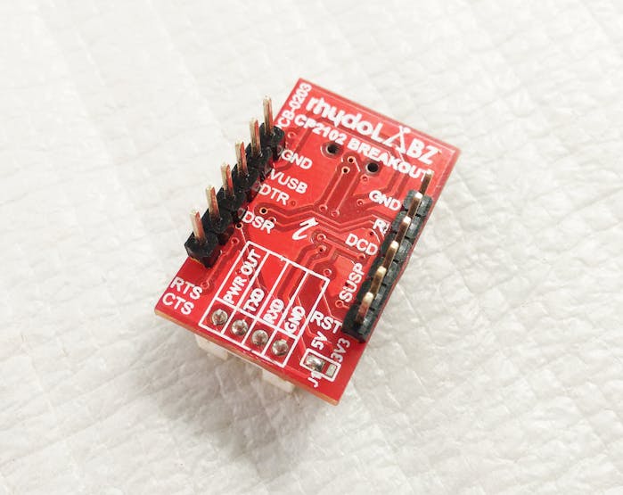 CP21012 USB-to-Serial Breakout from rhydoLabz