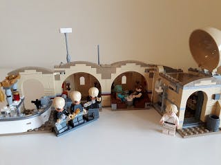 Lego sliding door - In the Tatooine Desert