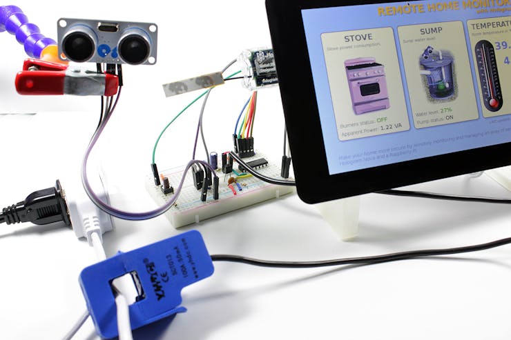 Remote home Monitor with Hologram NOVA