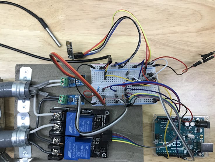 Alexa Adruino Pi Smart Electric Water Heater Hackster Io