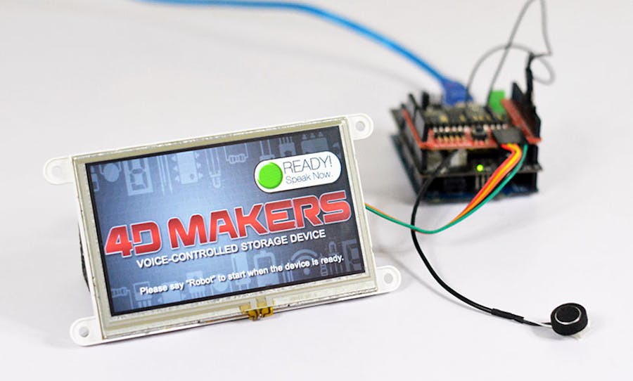 Voice-Controlled Locking Device