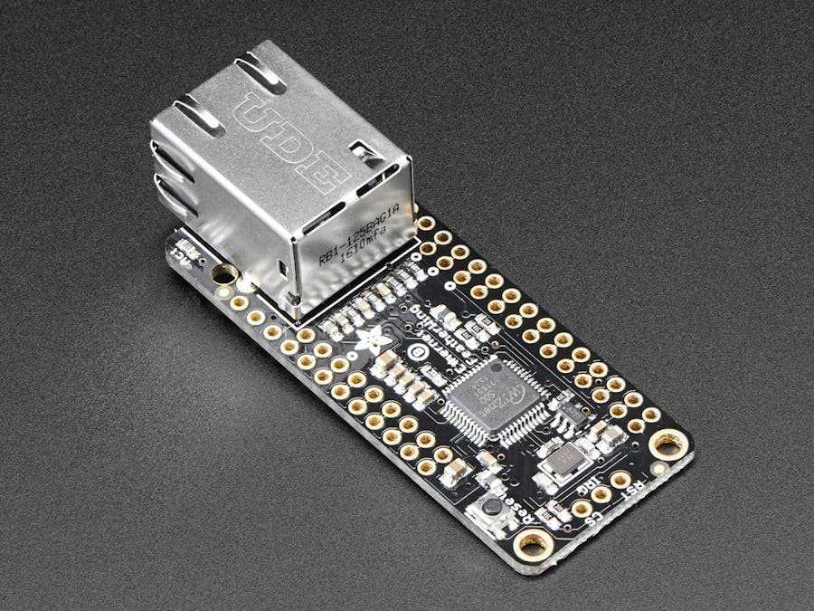 Connect the Adafruit Ethernet FeatherWing to Ubidots