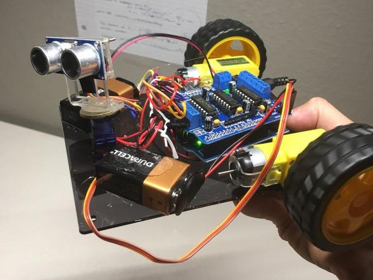 Ground-Based Obstacle Avoiding Robot