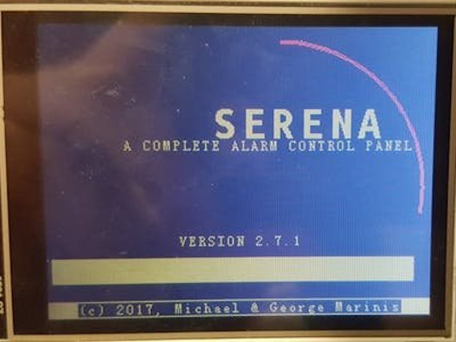SERENA: Alarm Control Panel