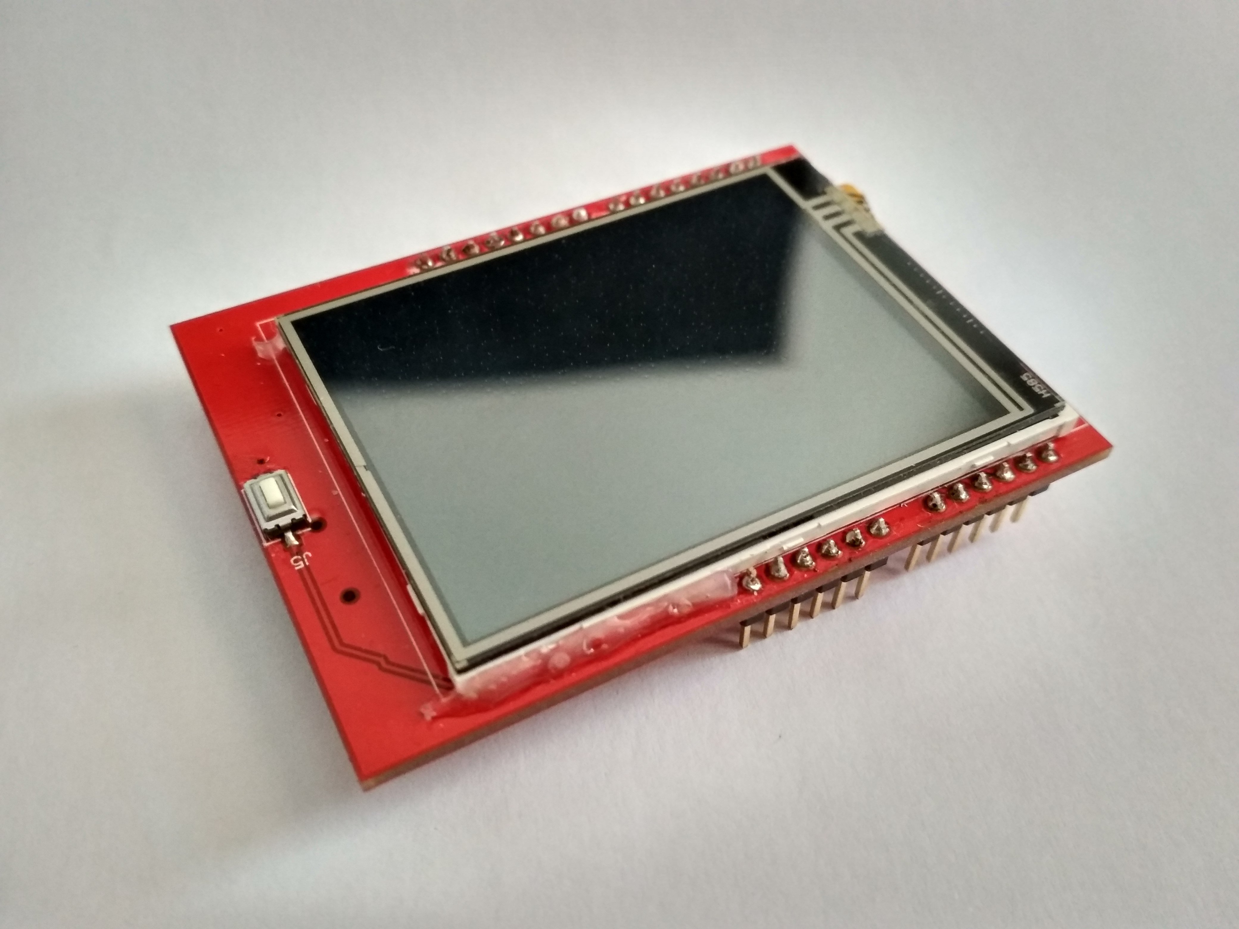 tft lcd touch screen shield free sample