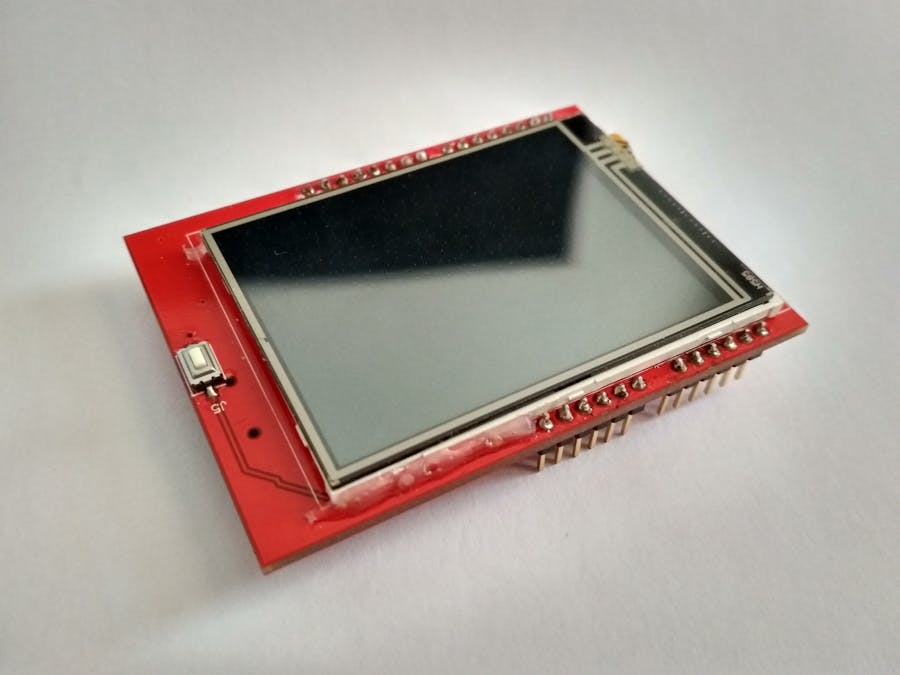 marxista Tecnología Campaña Arduino UNO + 2.4 TFT LCD Display Shield Touch Panel ILI9341 - Hackster.io