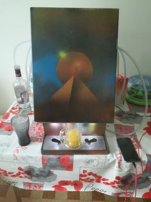 Cocktail Machine: Smartphone Controlled