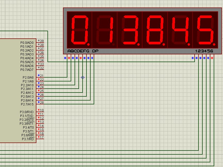 Digital Clock Using 8051 with 7 Segment Display