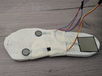A DIY Smart Insole to Check Your Pressure Distribution