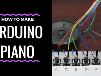 Arduino Tutorial : Mini Piano 