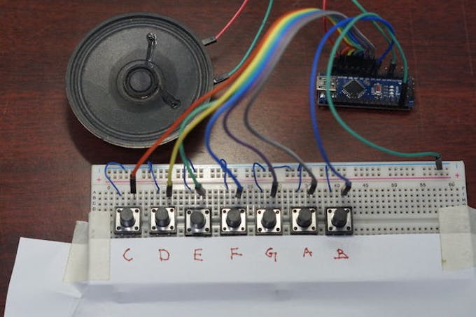 Arduino Tutorial : Mini Piano - Arduino Project Hub