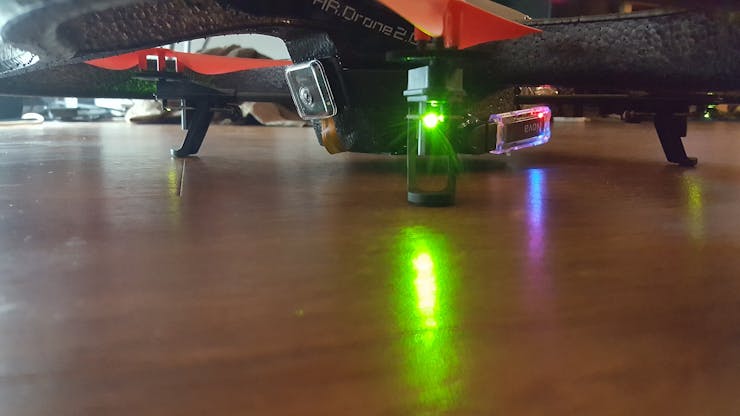 Blue Nova LED indicates network connectivity