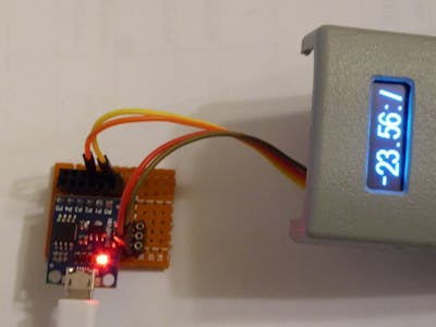 Large Fonts for OLED 128x32 Driven by ATTiny85