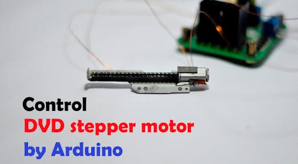 DVD Stepper Motor Arduino - Hackster.io stepper motor driver wiring diagram 