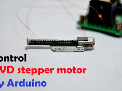DVD Stepper Motor Arduino