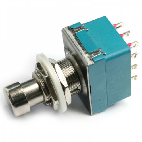 4PDT STOMP FOOT / PEDAL SWITCH LATCHING