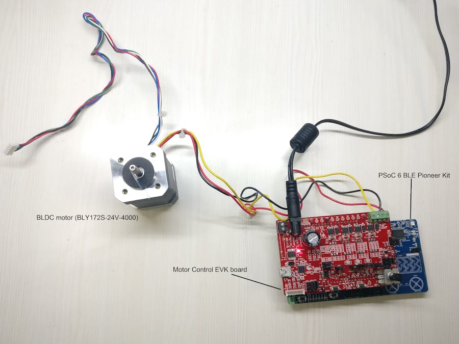 PSoC6 Sensorless BLDC Motor (BEMF)
