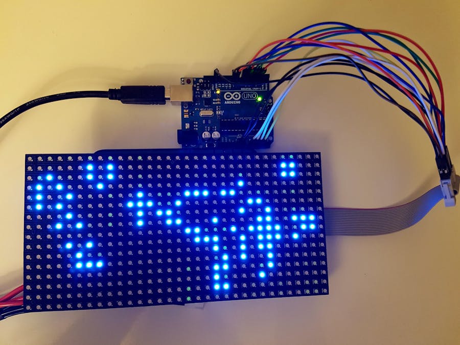 Arduino LED Matrix Life - Hackster.io