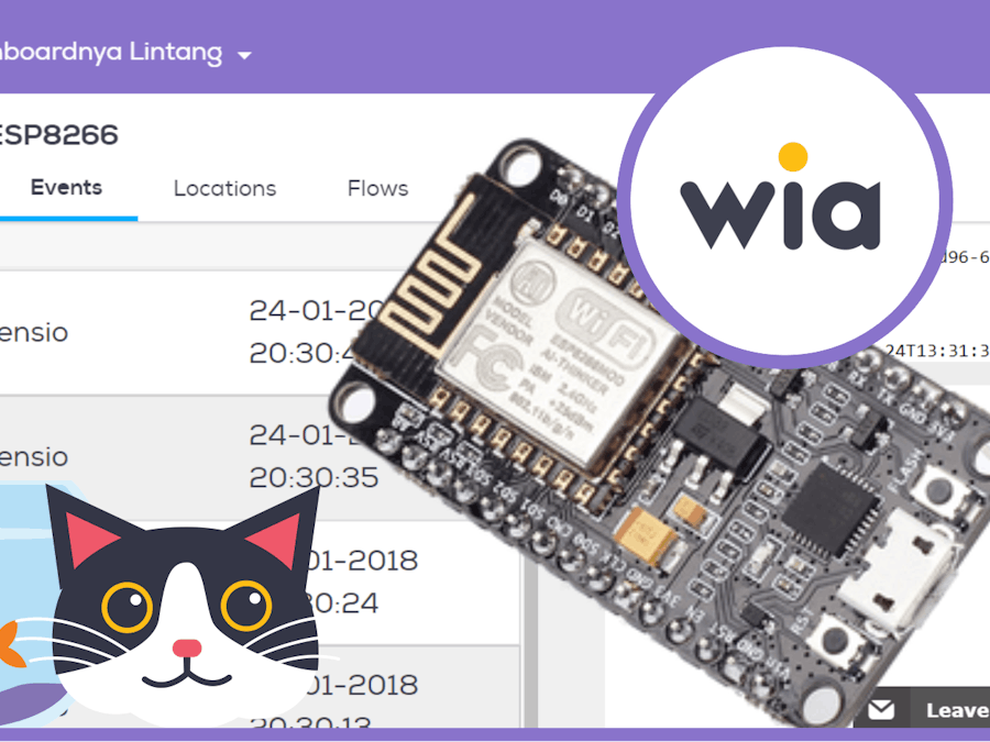 ESP8266 & Wia IoT Platform