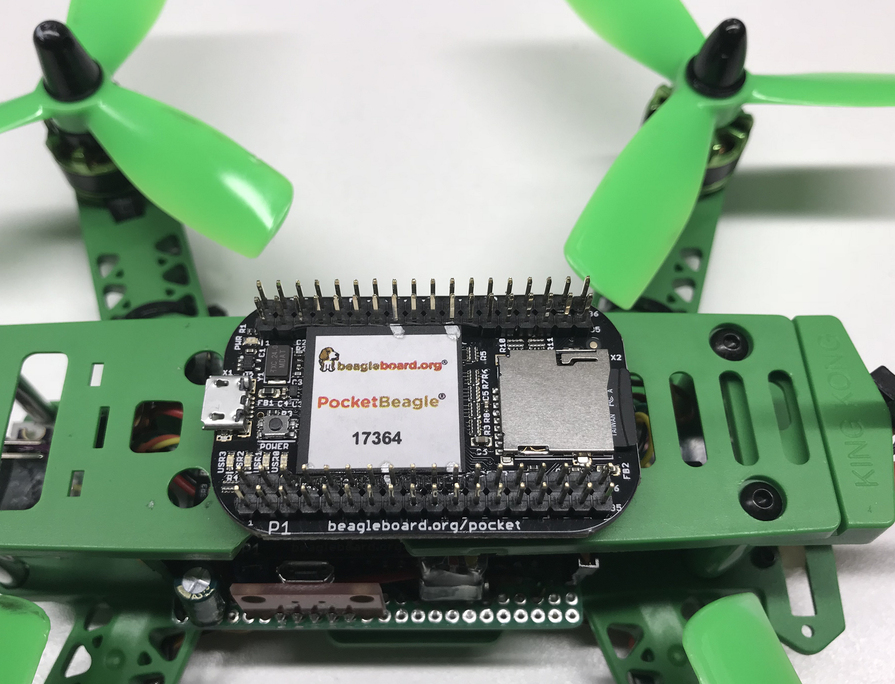 beaglebone blue drone