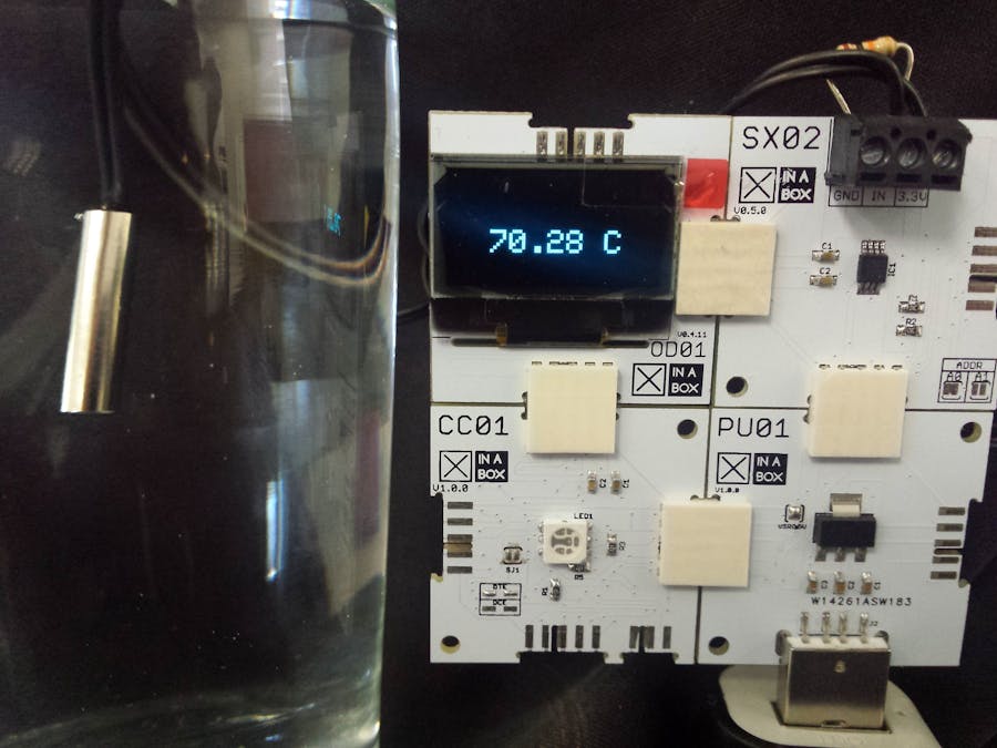 Temperature Measurement Using ☒XinaBox And A Thermistor