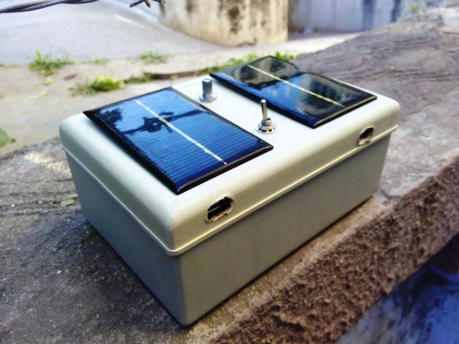 Solar Powering Unit For Arduino