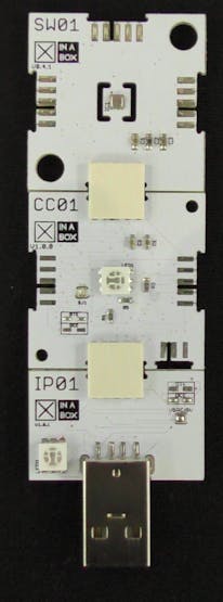 Figure 3: Connected IP01, CC01 and SW01