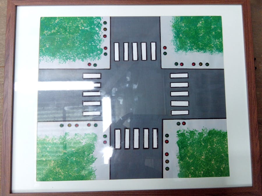 Traffic Lights Controlled by Arduino