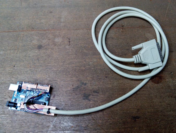 Fig. 6 .Cable to Arduino