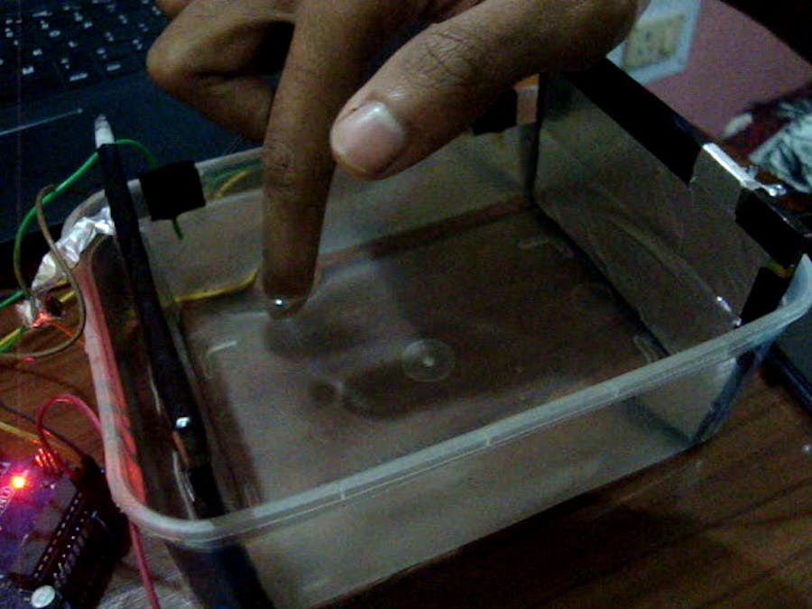 DIY $0 Water Trackpad