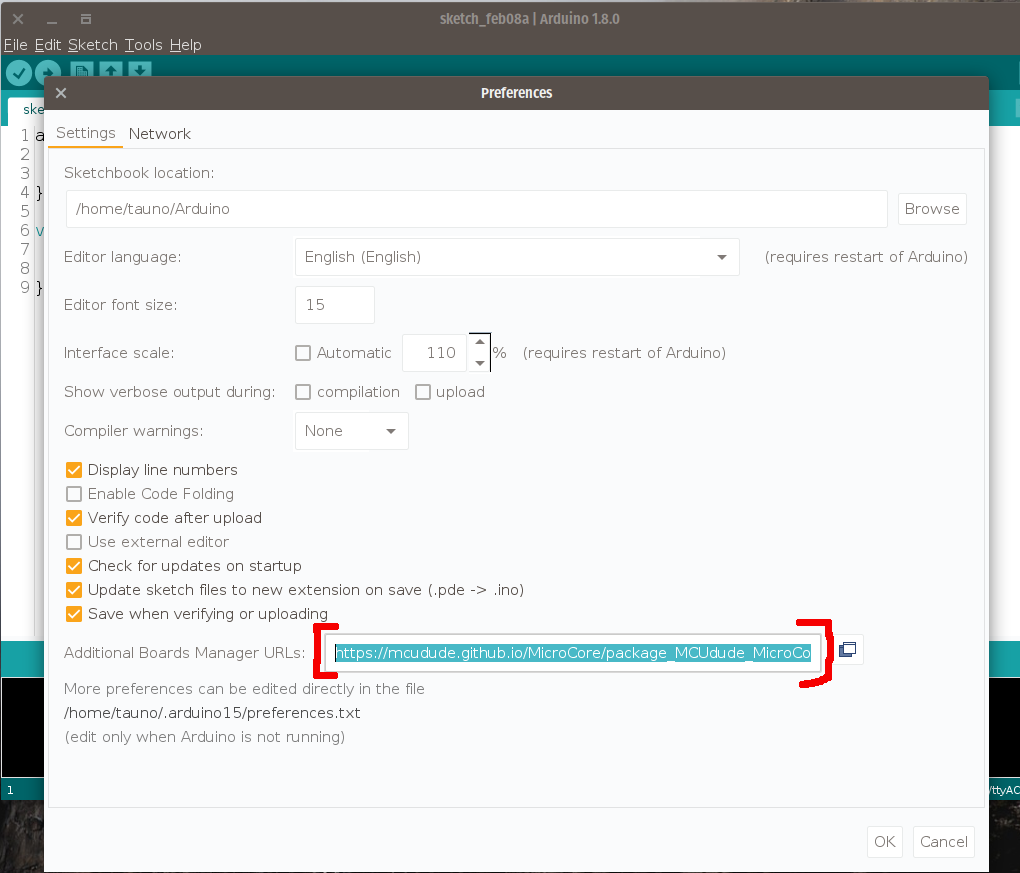 arduino 1.8.5 files for attiny