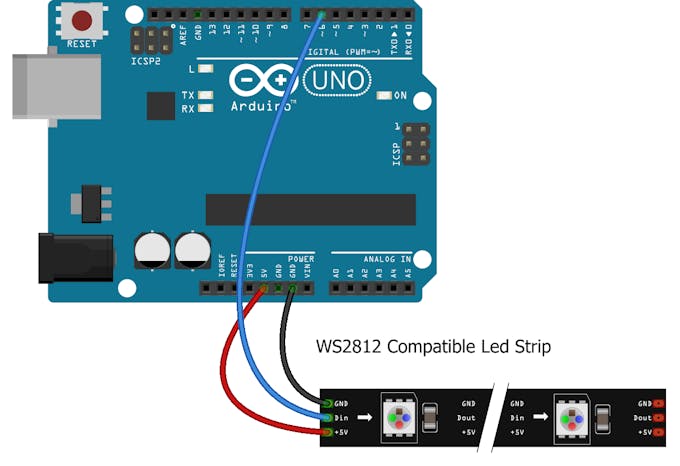 Simplified connection scheme