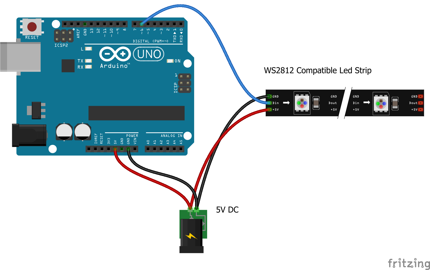 arduino led light strip