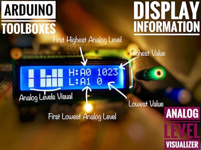 Arduino Toolboxes : Analog Level Visualizer